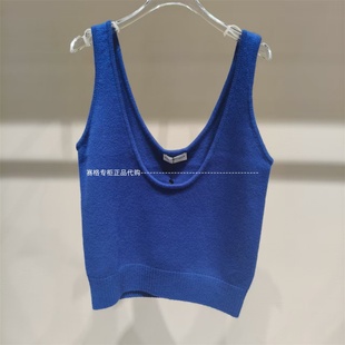 SHORT SENTENCE短句国内代购2025冬季新款大U领针织背心25AWTT06