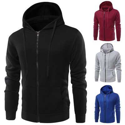 男士卫衣Autumn Men s Fleece Hoodies Men Jacket Tracksuits
