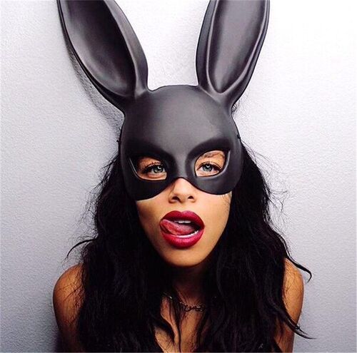 Night club bar Ktv Masquerade Bunny Ear Mask Bunny Mask
