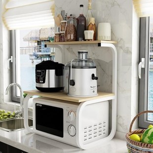 kitchen shelf microwave oven oven stand rice cooker