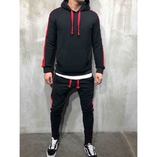 hooded tops and leisure sports suit Men sweater