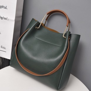 fashion 2017 women shoulder bag rivets new big handbags