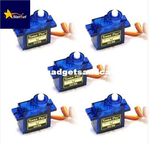 5PCS /lot Tower pro SG90 Micro 9g Servo motor JR For Arduino