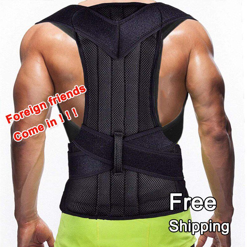 Posture Corrector Back Belt  Shoulder Lumbar Brace Support