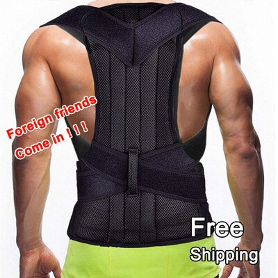 Posture Corrector Back Belt  Shoulder Lumbar Brace Support