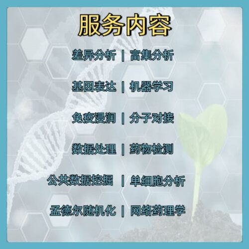 生信分析单细胞测序转录组TCGA GEO数据库挖掘分析生信服务