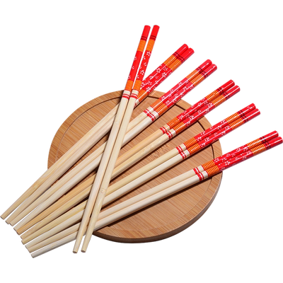 过年喜庆高档一次性筷子加长款