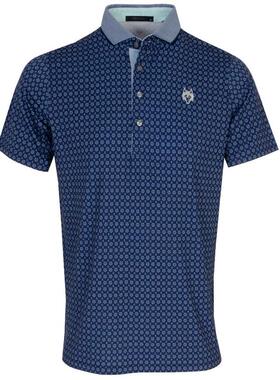 代购Greyson Clothiers男士高尔夫POLO衫透气面料轻盈舒适