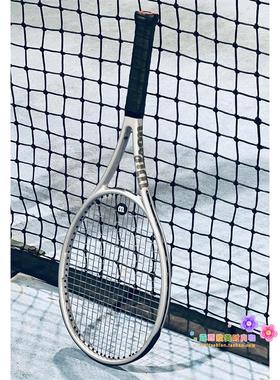 代购代购Wilson PRO STAFF 97 V14威尔胜网球拍定制金属银Metall