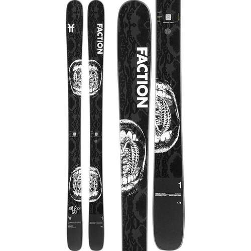 代购faction男女滑雪板灵活转向精准控雪稳定落地双尖设计