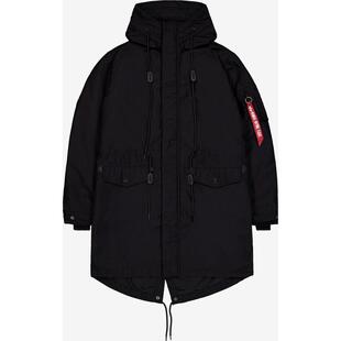 夹克防风保暖黑色棉质户外 Industries阿尔法工业男士 代购 Alpha