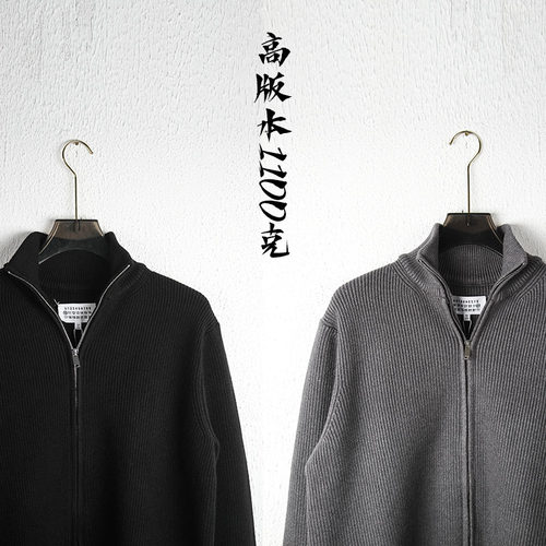 M6马拉风格灰黑色针织衫