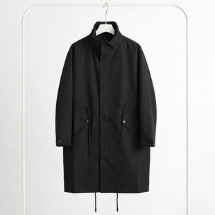 复古中长款 春季 阿美咔叽男女美式 M51风格 立领抽绳派克服风衣 特惠