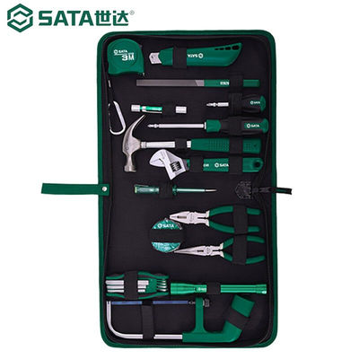 世达（SATA）家用五金工具套装27件基本维修组套06005