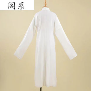 阁系明制汉服直裰男女装中衣内搭里衣可搭配道袍直裰圆领袍斜领长