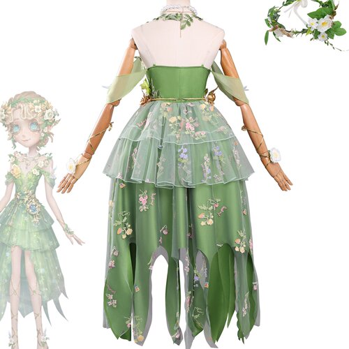 岁千/伊萌第五人格COS日服演奏会园丁完美杀青园丁宁芙奖c戏服装