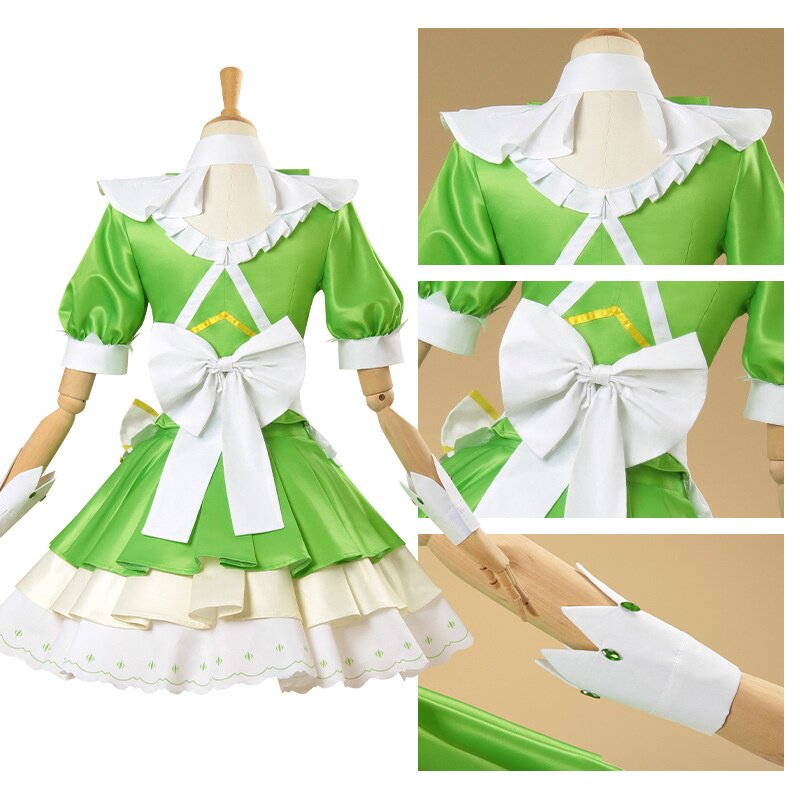 岁千/妲己女仆咖啡cos王者cos服荣耀星元抹茶甜心cosplay服装女装