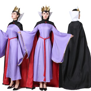 万圣节成人后妈茶话会白雪公主后妈cosplay恶毒皇后继母演出服装