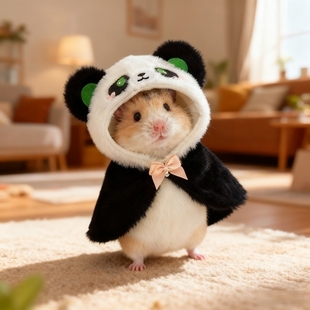 仓鼠衣服小宠过冬穿的衣服荷兰猪龙猫花枝鼠金丝熊专用迷你小衣服