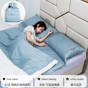 Nhân dân khách sạn chăn bông di động bao gồm 60 bông tách túi ngủ bẩn khách sạn du lịch tấm du lịch đôi - Túi ngủ