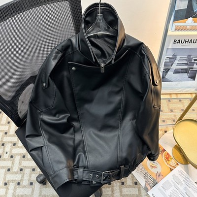 高级感机车皮衣男款外套2025秋季