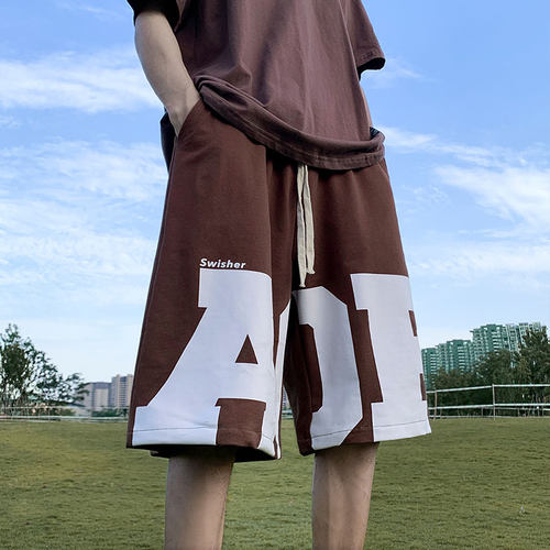 美式休闲短裤男士夏季薄款运动