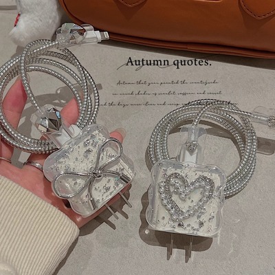 适用华为充电器数据线保护套软壳