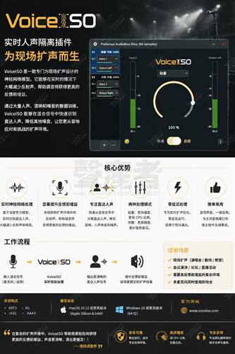 VoiceISO防啸叫 DEFEEDBACK去啸叫 lp2 SuperRack机架 远程安装