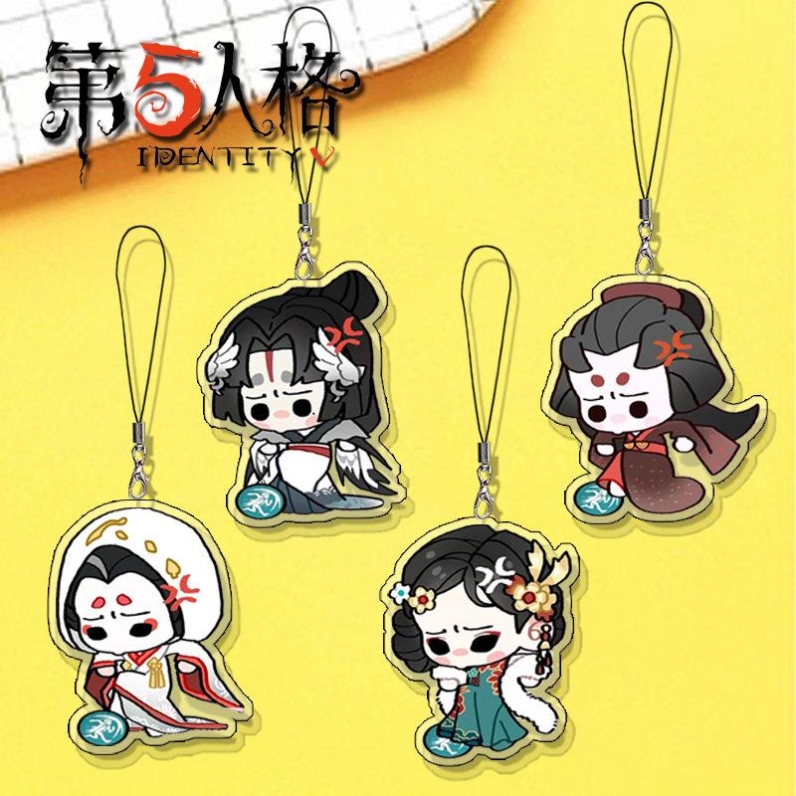 第五人格周边手机链Q版红蝶美智子亚克力学生书包钥匙扣挂件饰品