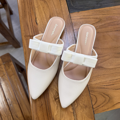 春夏通勤温柔风大码拖鞋