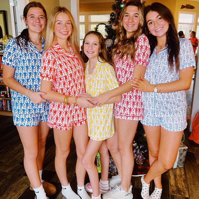 2024欧美猴子印花休闲睡