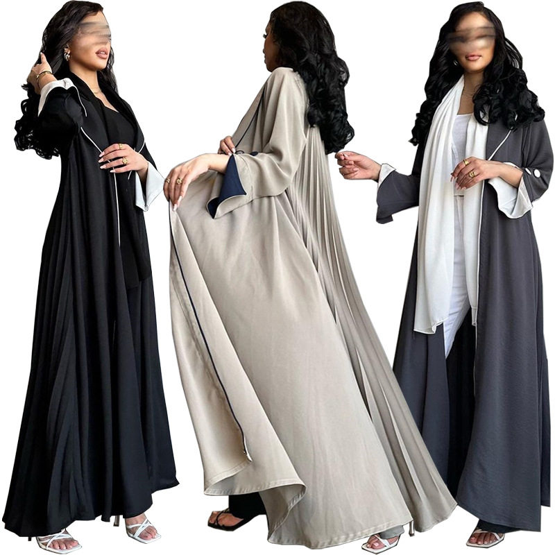 开衫长裙连衣裙旅游穿搭优雅长袍秋冬 dress women
