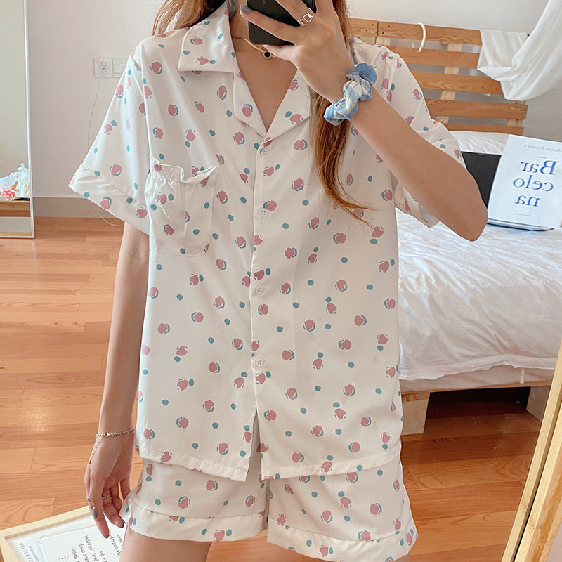 Real price two-piece set of new net red lovely and sweet outdoor home furnishing suit