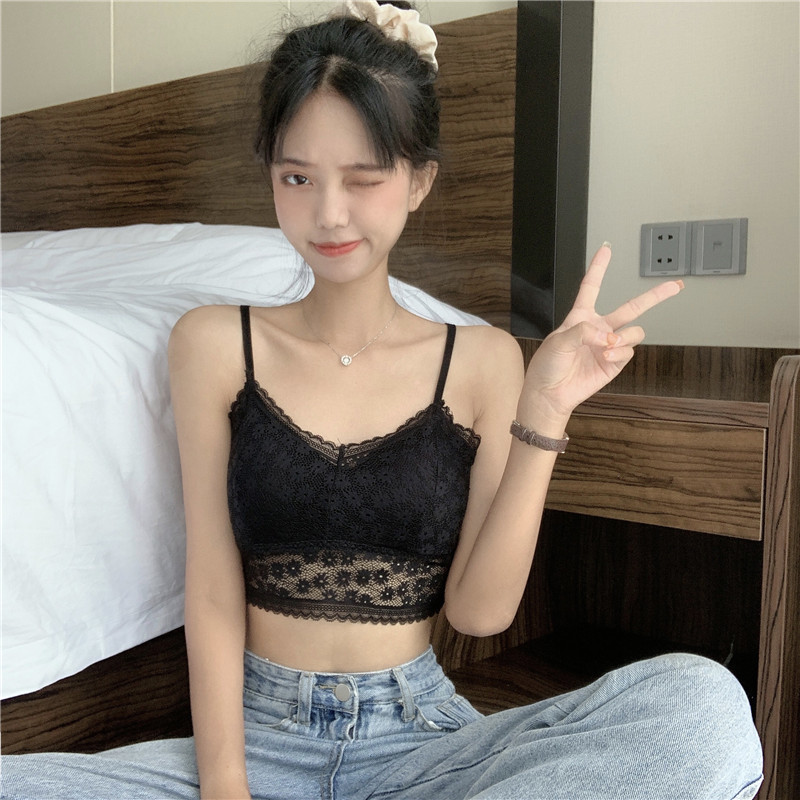 Real price underwear women's small chest gathered bra wrapped in bra sexy back no mark no steel ring