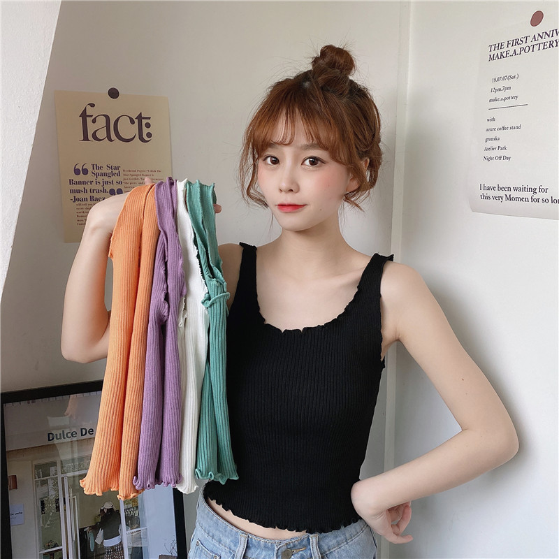 Real shot real price bottom strap waistcoat women's interior design sense summer Spice Girl sports short dress