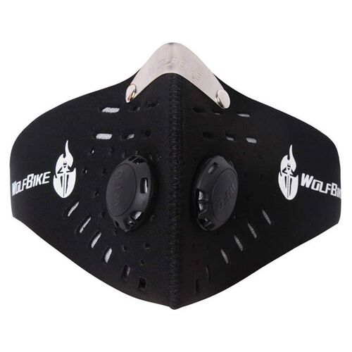 WOLFBIKE Outdoor Cycling Activated Carbon Filter Face Mask A