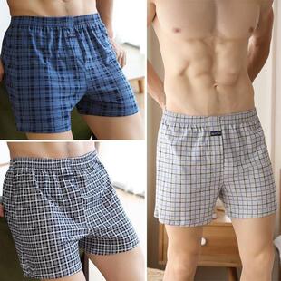 loose Mens underwear 男式 大码 shorts宽松平角裤 cotton boxer
