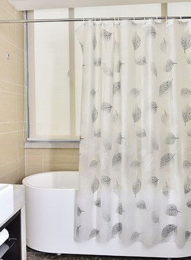 Jane Dee bathroom shower curtain thiened plastic waterpr