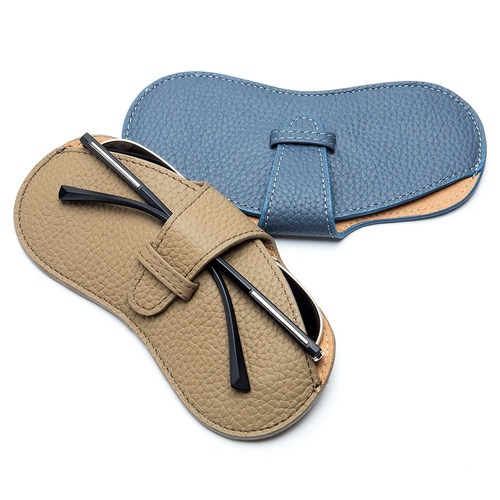 眼镜袋便携真皮眼镜收纳保护套