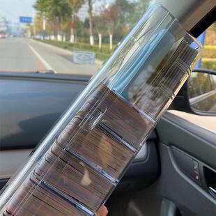 儿童识字卡片收纳盒思维卡闪卡分类整理盒透明亚克力小卡置物架子