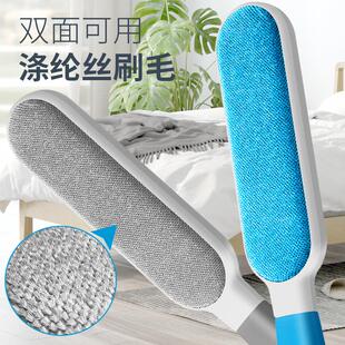 羊毛大衣打理刷双面羊绒毛呢去除毛刷衣服毛的静电刷子刷毛衣神器