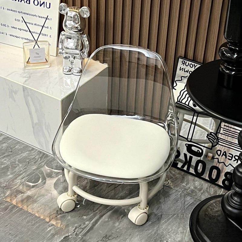 轮滑现代鞋凳轮子旋转小凳子万向轮奶油爆款修脚滑动神器懒人小型