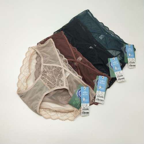 性感蕾丝奥杰莉文胸配套内裤