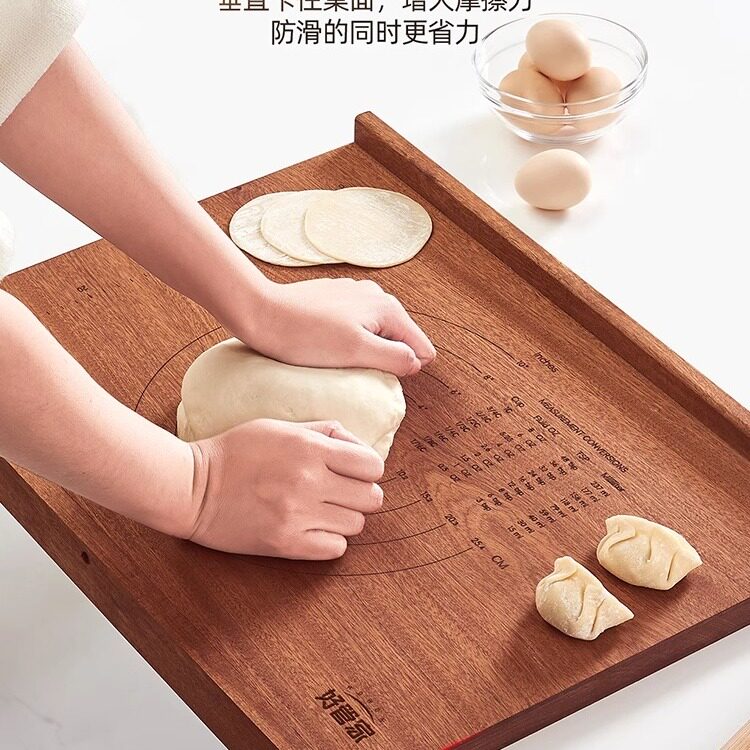 华韵乌檀木擀面板家用和面板实木大号揉面案板厨房切菜板砧板