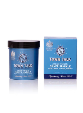 英国泰通town talk洗银水清洁擦银水925纯银首饰清洁银饰洁亮液