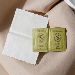 英国泰通原装进口Town Talk正品珍珠保养套件含纤维布湿巾琥珀布