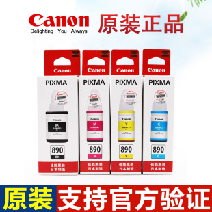 佳能890连供墨水G1800 CA91 G2800 G4800 92打印机墨盒 G3800 原装