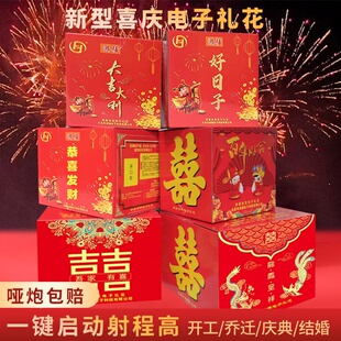 电子礼花烟火喷花筒结婚礼炮礼宾花喜庆开 业大吉庆典乔迁婚庆用