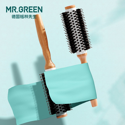 Mr.green德国圆筒滚猪鬃梳