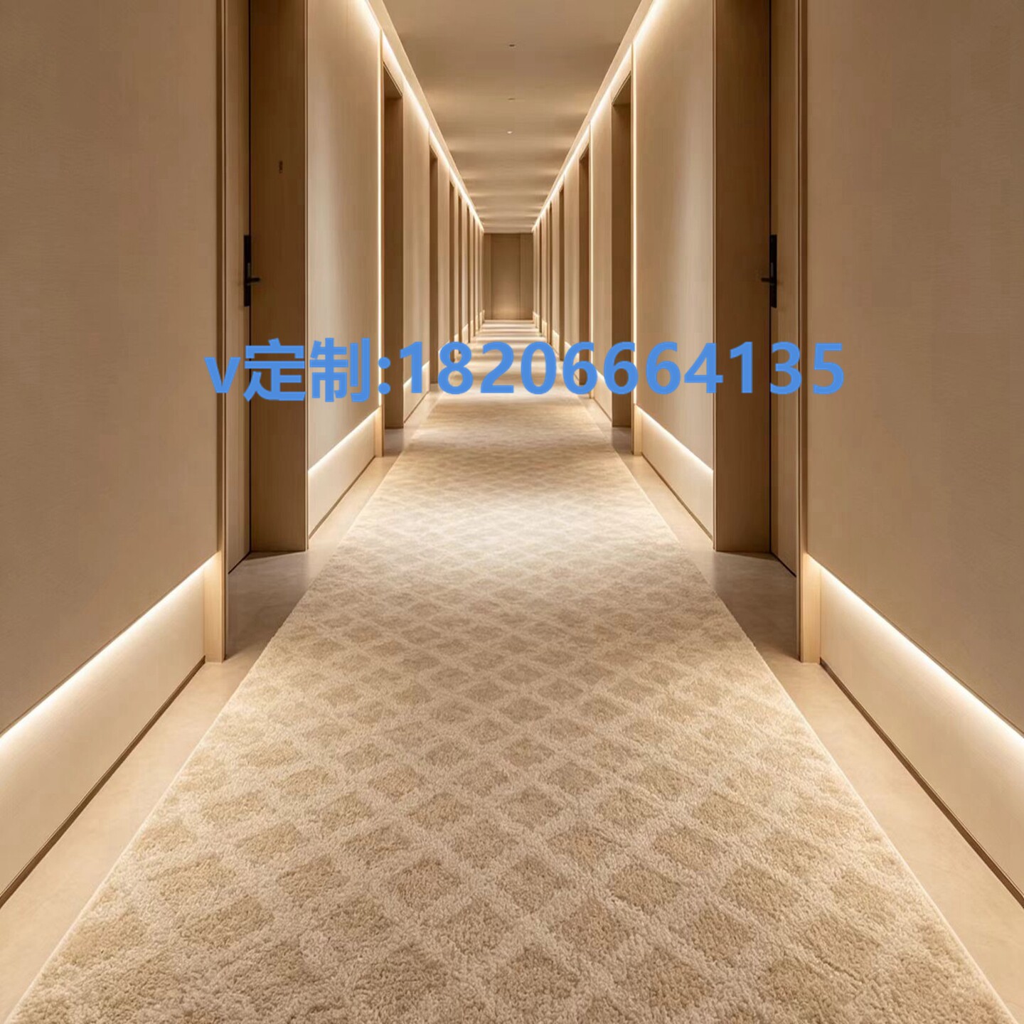 美丽肯地毯公司工厂厂家地毯定制 酒店办公楼走廊过道通道地毯